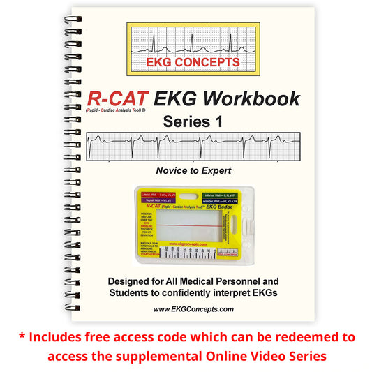 R-CAT EKG Workbook - #3500