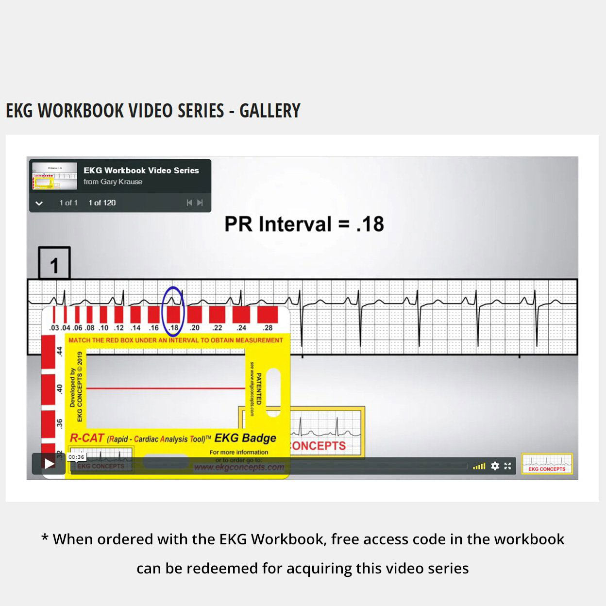 EKG Workbook Online Video Series 1